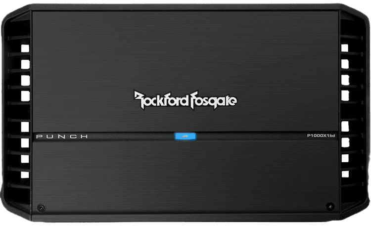 Rockford Fosgate car amplifier, model P1000X1bd.